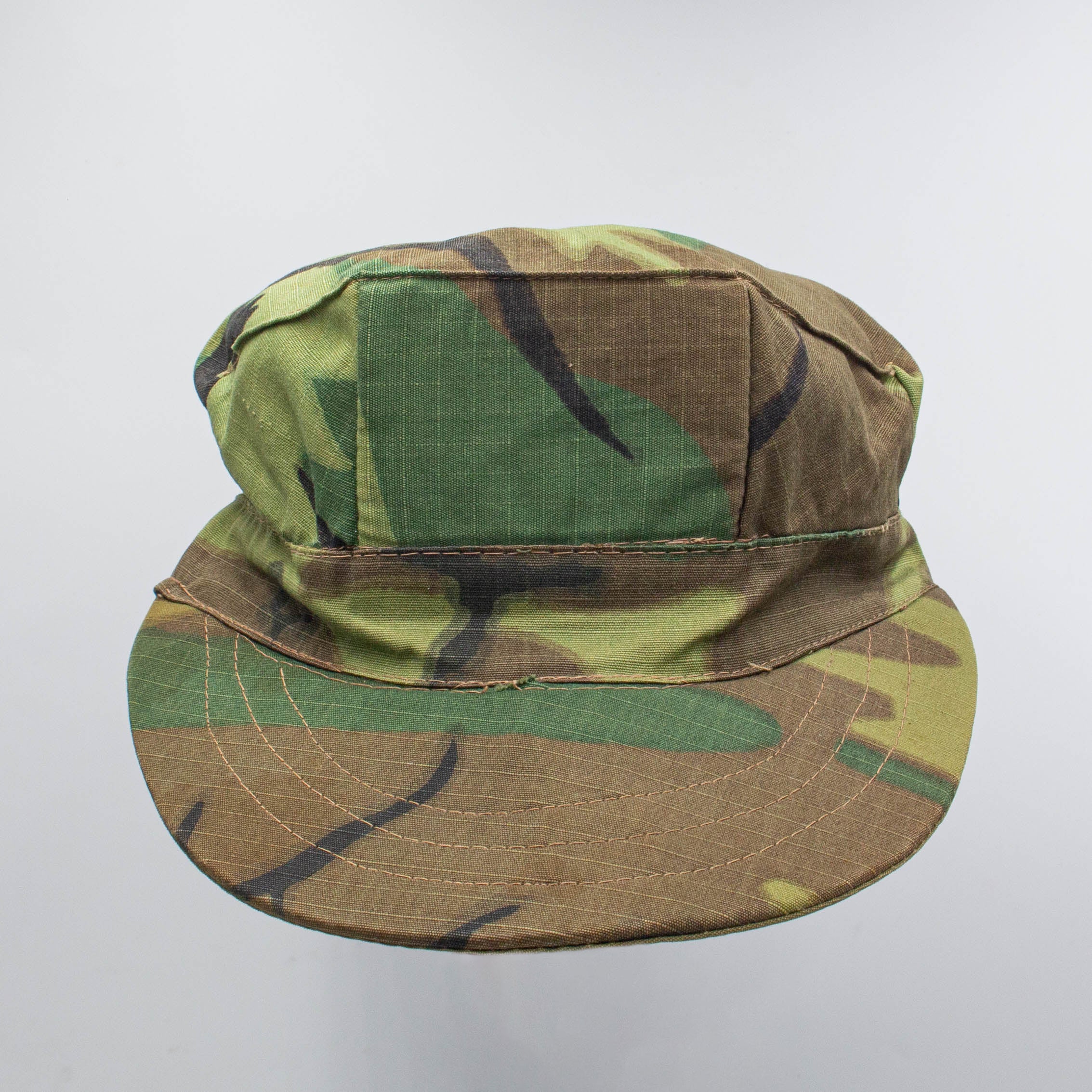 Original 60s Vintage Tailor-Made ERDL Patrol Cap - Small - Image 5