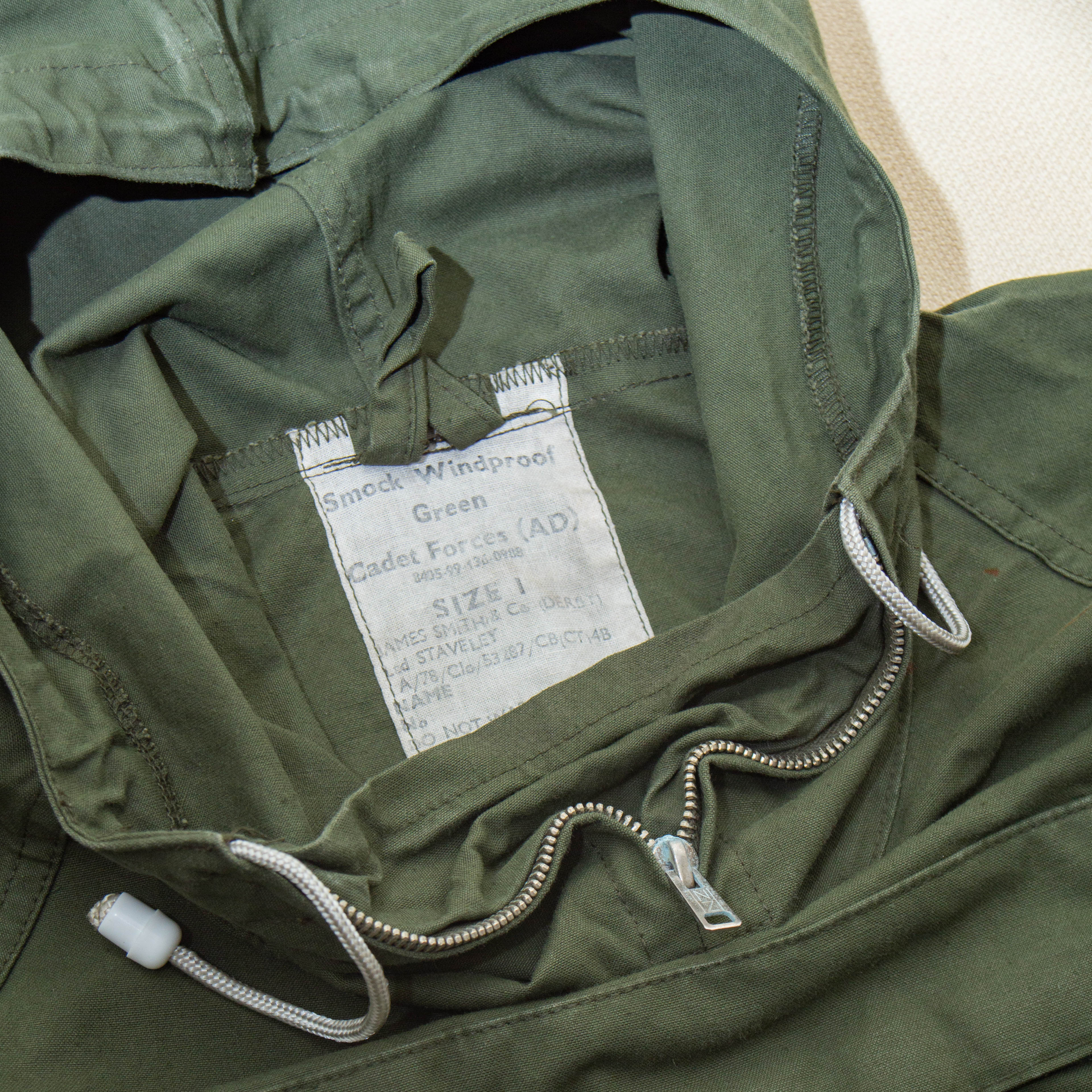 NOS 70s Vintage British Army Cadet Smock - Small - Image 3